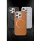 iPhone 16 Pro Max Puskas Magsafe Kapak - Titan Gri