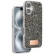 iPhone 16 Bright Simli Kapak - Gümüş