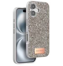 iPhone 16 Bright Simli Kapak - Gold