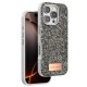 iPhone 16 Pro Max Bright Simli Kapak - Gümüş