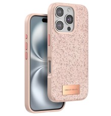 iPhone 16 Pro Max Bright Simli Kapak - Pembe