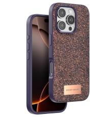 iPhone 16 Pro Max Bright Simli Kapak - Derin Mor