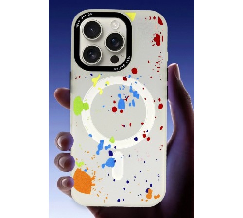 iPhone 16 Pro Colorful Magsafe Kapak - Koyu Yeşil iPhone 16 Pro Colorful Magsafe Kapak - Koyu Yeşil