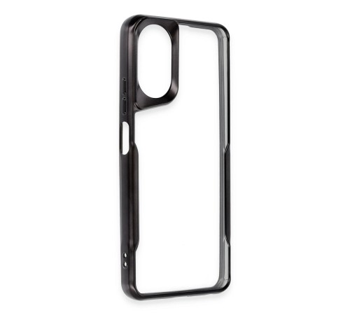Realme 12 Lite Kılıf Boyi Silikon Kapak - Siyah Realme 12 Lite Kılıf Boyi Silikon Kapak - Siyah