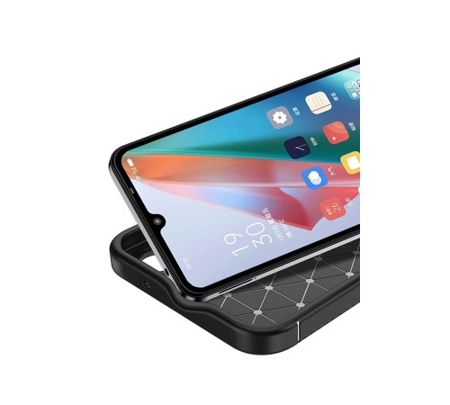 Realme 12 Lite Kılıf Auto Focus Karbon Kapak - Siyah Realme 12 Lite Kılıf Auto Focus Karbon Kapak - Siyah