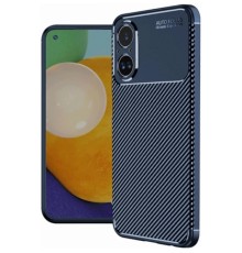 Realme 12 Lite Kılıf Auto Focus Karbon Kapak - Lacivert