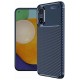 Realme 12 Lite Kılıf Auto Focus Karbon Kapak - Lacivert