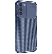 Vivo V30 Lite 4G Kılıf Auto Focus Karbon Kapak - Lacivert