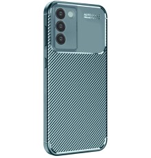 Vivo V30 Lite 4G Kılıf Auto Focus Karbon Kapak - Koyu Yeşil