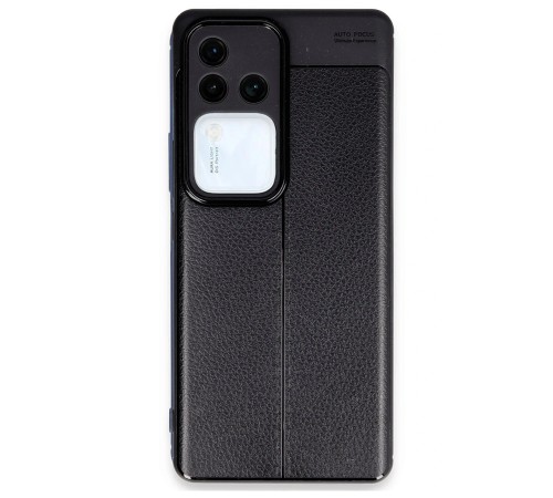 Vivo V30 5G Kılıf Auto Focus Kapak - Siyah Vivo V30 5G Kılıf Auto Focus Kapak - Siyah