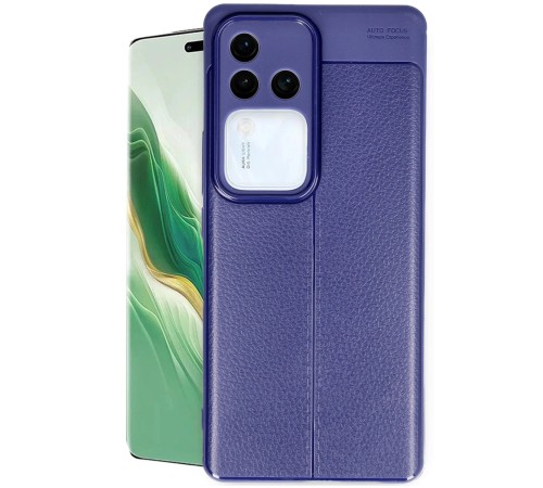 Vivo V30 5G Kılıf Auto Focus Kapak - Lacivert Vivo V30 5G Kılıf Auto Focus Kapak - Lacivert