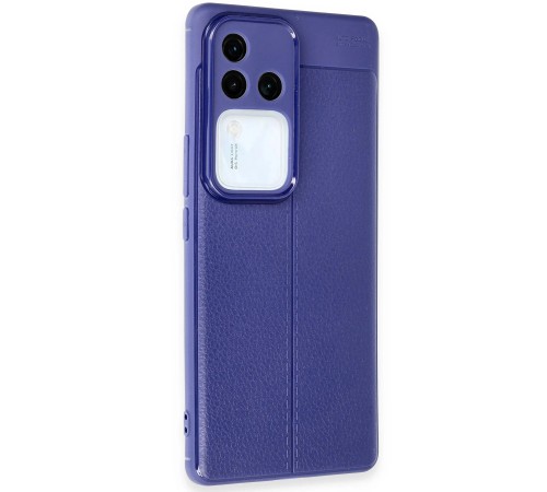 Vivo V30 5G Kılıf Auto Focus Kapak - Lacivert Vivo V30 5G Kılıf Auto Focus Kapak - Lacivert