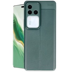 Vivo V30 5G Kılıf Auto Focus Kapak - Koyu Yeşil