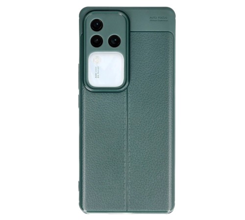 Vivo V30 5G Kılıf Auto Focus Kapak - Koyu Yeşil Vivo V30 5G Kılıf Auto Focus Kapak - Koyu Yeşil
