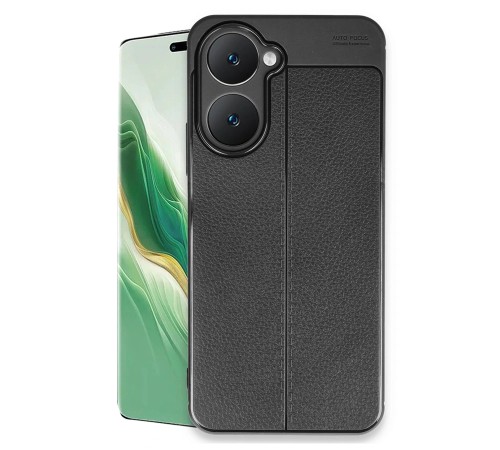 Vivo Y18 Kılıf Auto Focus Kapak - Siyah Vivo Y18 Kılıf Auto Focus Kapak - Siyah