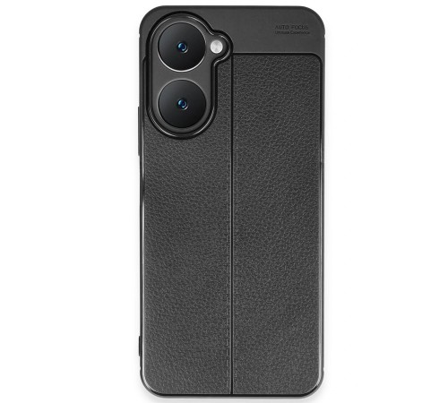 Vivo Y18 Kılıf Auto Focus Kapak - Siyah Vivo Y18 Kılıf Auto Focus Kapak - Siyah