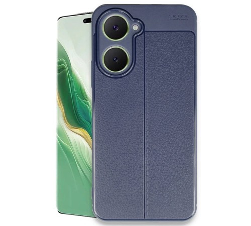 Vivo Y18 Kılıf Auto Focus Kapak - Lacivert Vivo Y18 Kılıf Auto Focus Kapak - Lacivert