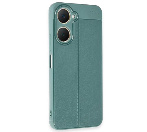 Vivo Y18 Kılıf Auto Focus Kapak - Koyu Yeşil Vivo Y18 Kılıf Auto Focus Kapak - Koyu Yeşil