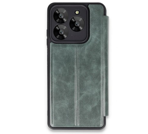 General Mobile Era 30 Kılıf Flip Cover - Koyu Yeşil