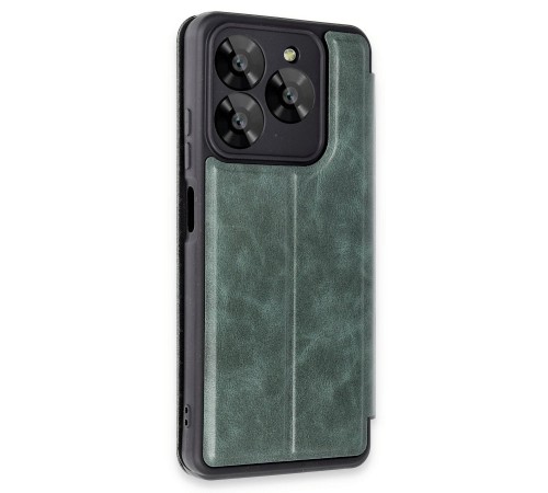 General Mobile Era 30 Kılıf Flip Cover - Koyu Yeşil