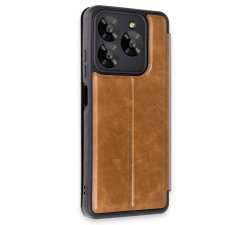 General Mobile Era 30 Kılıf Flip Cover - Taba