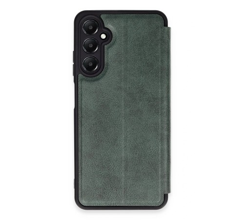 Samsung Galaxy A55 5G Kılıf Flip Cover - Koyu Yeşil
