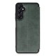 Samsung Galaxy A55 5G Kılıf Flip Cover - Koyu Yeşil