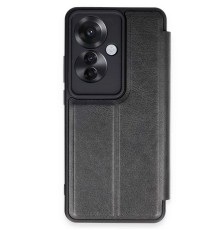 Oppo Reno 11F Kılıf Flip Cover - Siyah