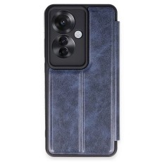 Oppo Reno 11F Kılıf Flip Cover - Lacivert