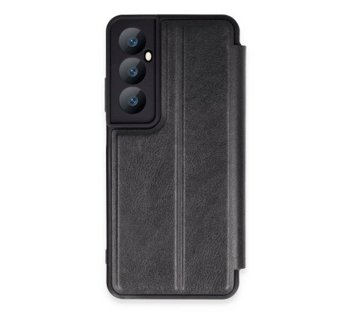 Realme C65 Kılıf Flip Cover - Siyah