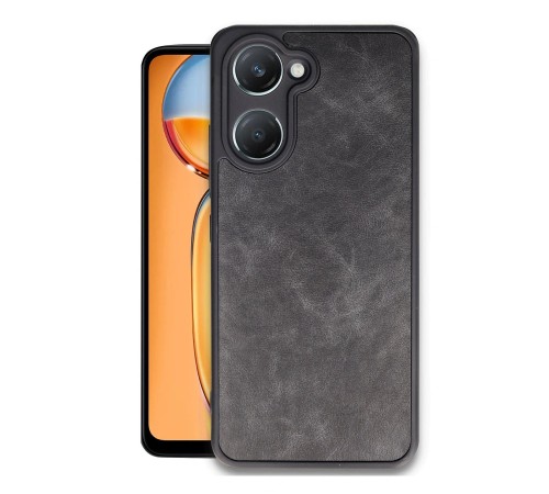Vivo Y18 Kılıf Aras Deri Kapak - Siyah Vivo Y18 Kılıf Aras Deri Kapak - Siyah