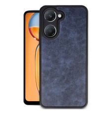 Vivo Y18 Kılıf Aras Deri Kapak - Lacivert
