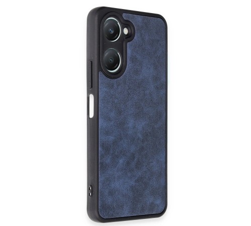 Vivo Y18 Kılıf Aras Deri Kapak - Lacivert
