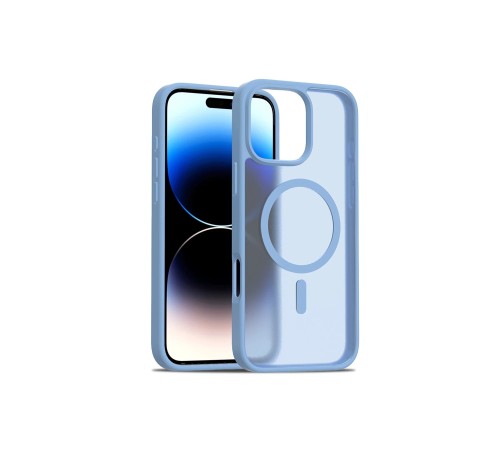 iPhone 16 Pro Jota Magsafe Kapak - Açık Mavi iPhone 16 Pro Jota Magsafe Kapak - Açık Mavi