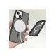 iPhone 15 Jota Magsafe Kapak - Derin Mor