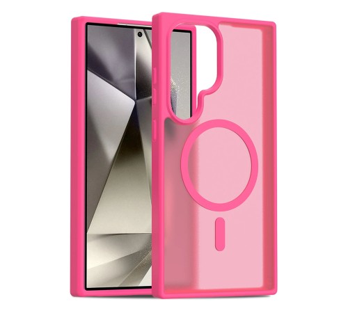 Samsung Galaxy S24 Ultra Jota Magsafe Kapak - Rose Samsung Galaxy S24 Ultra Jota Magsafe Kapak - Rose