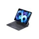 iPad Pro 12.9 (2022) Kılıf X9 Magic Manyetik Klavyeli Tablet Kılıfı - Siyah