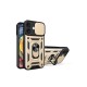 iPhone 16 Kılıf Pars Lens Yüzüklü Silikon - Gold