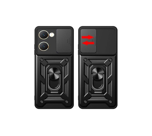 Vivo Y18 Kılıf Pars Lens Yüzüklü Silikon - Lacivert Vivo Y18 Kılıf Pars Lens Yüzüklü Silikon - Lacivert