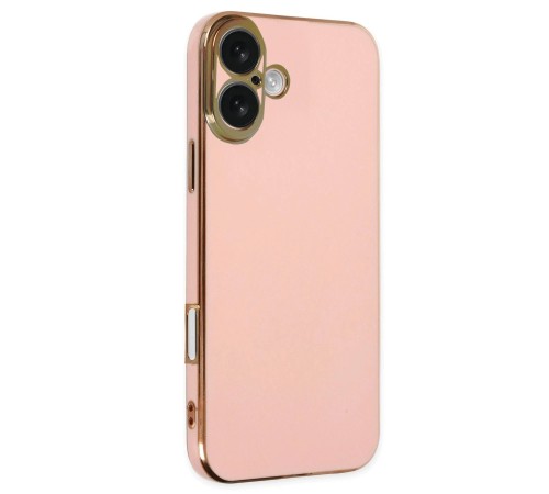 iPhone 16 Kılıf Volet Silikon - Pembe iPhone 16 Kılıf Volet Silikon - Pembe