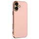 iPhone 16 Kılıf Volet Silikon - Pembe