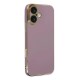 iPhone 16 Kılıf Volet Silikon - Mor