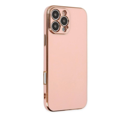 iPhone 16 Pro Kılıf Volet Silikon - Pembe iPhone 16 Pro Kılıf Volet Silikon - Pembe