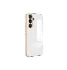 Samsung Galaxy S24 FE Kılıf Volet Silikon - Beyaz