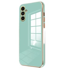 Samsung Galaxy M15 Kılıf Volet Silikon - Açık Yeşil