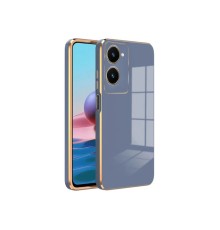 Vivo Y18 Kılıf Volet Silikon - Mavi