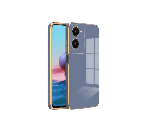 Vivo Y18 Kılıf Volet Silikon - Mavi Vivo Y18 Kılıf Volet Silikon - Mavi