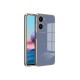 Vivo Y18 Kılıf Volet Silikon - Mavi