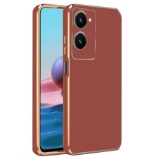 Vivo Y18 Kılıf Volet Silikon - Kırmızı