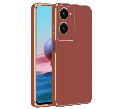 Vivo Y18 Kılıf Volet Silikon - Kırmızı Vivo Y18 Kılıf Volet Silikon - Kırmızı